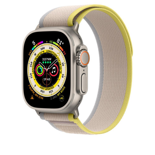 Ремешок Watch 49/45/44mm Trail Loop Yellow/Beige