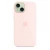 Чехол-накладка (силиконовый) для iPhone 15 Silicone Case High Copy with MagSafe Light Pink