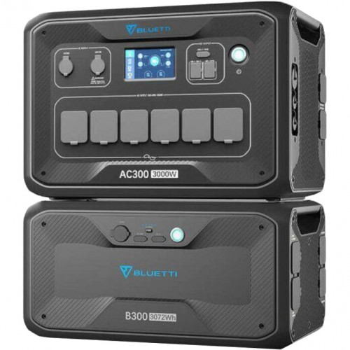 BLUETTI AC300 + battery module B300 (PB930944)