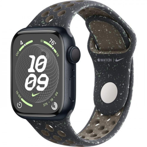 Apple Watch Series 9 GPS 41mm Midnight Alu. Case w. Midnight Sky Nike S. Band - M/L (MR9L3+MUUP3)