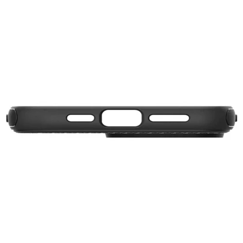 Чохол-накладка (силіконовий) Apple iPhone 15 Pro Max Spigen Mar Armor with MagSafe Matte Black (ACS06597)