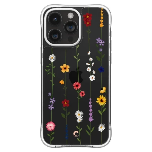 Чехол-накладка (силиконовый) Apple iPhone 15 Pro Max Spigen Cyrill Cecile Flower Garden (ACS06625)