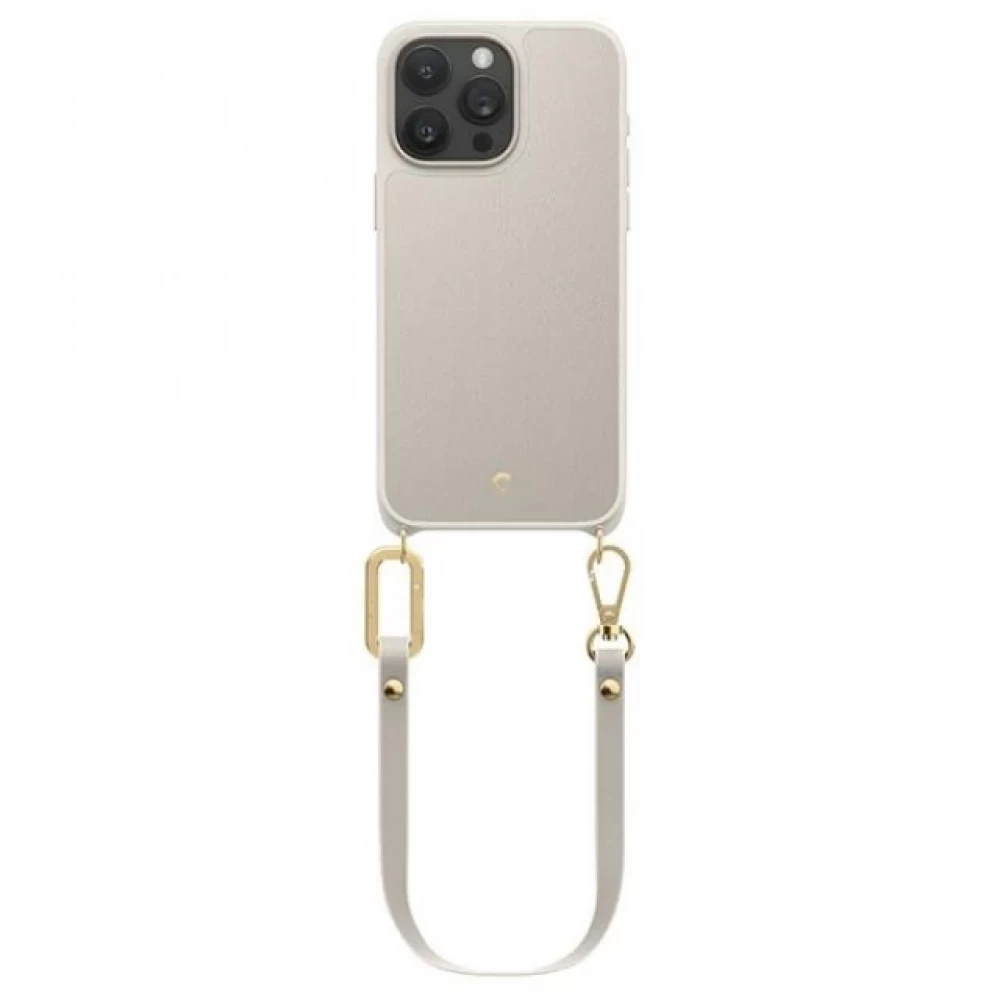 Чохол-накладка (шкіряний) Apple iPhone 15 Pro Max Spigen Cyrill