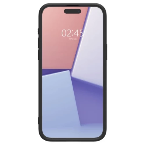 Чехол-накладка (кожаный) Apple iPhone 15 Pro Max Spigen Cyrill Kaju with MagSafe Black (ACS06632)