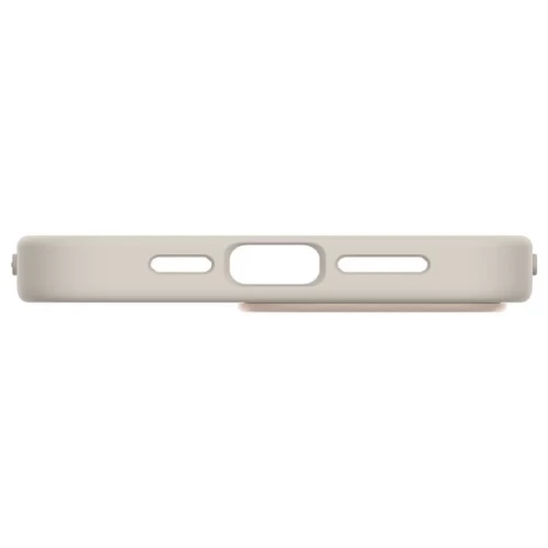 Чехол-накладка (кожаный) Apple iPhone 15 Pro Max Spigen Cyrill Kaju with MagSafe Cream (ACS06633)
