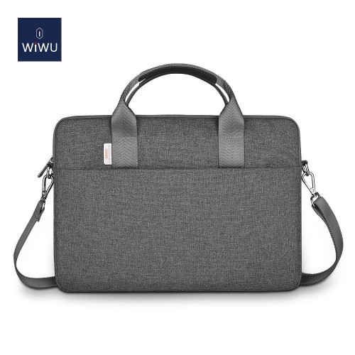 Чохол-сумка (тканинний) WIWU Minimalist Pro Laptop Bag 14" Grey