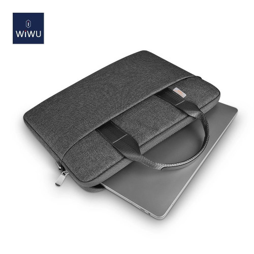 Чохол-сумка (тканинний) WIWU Minimalist Pro Laptop Bag 14" Grey