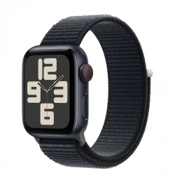 Apple Watch SE 2 GPS + Cellular 40mm Midnight Aluminum Case w. Midnight S. Loop (MRGD3/MRGE3)
