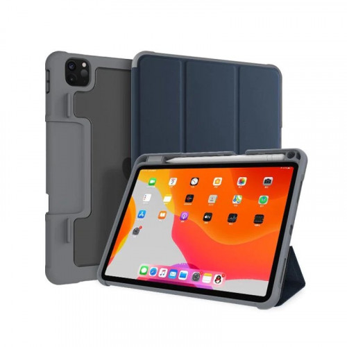 Чохол-книжка (поліуретановий) Apple iPad Pro 11" 2021/2022 Mutural YAXING Case Dark Blue