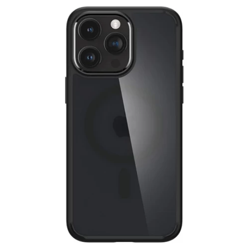 Чехол-накладка (силиконовый) Apple iPhone 15 Pro Spigen Ultra Hybrid with MagSafe Frost Black (ACS06720)