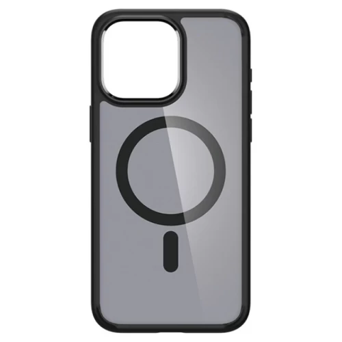 Чехол-накладка (силиконовый) Apple iPhone 15 Pro Spigen Ultra Hybrid with MagSafe Frost Black (ACS06720)
