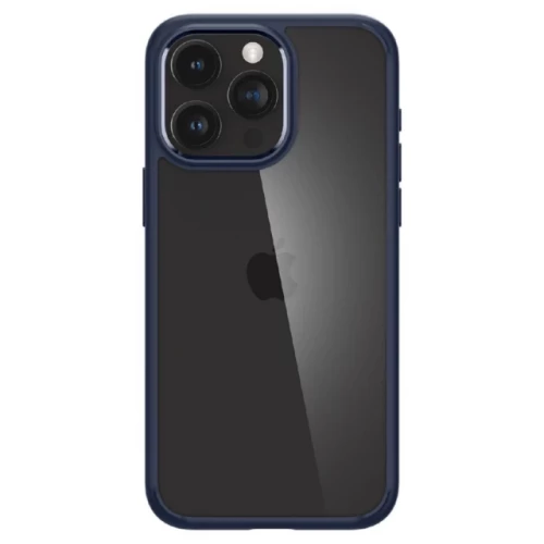 Чехол-накладка (силиконовый) Apple iPhone 15 Pro Spigen Ultra Hybrid Navy Blue (ACS06711)