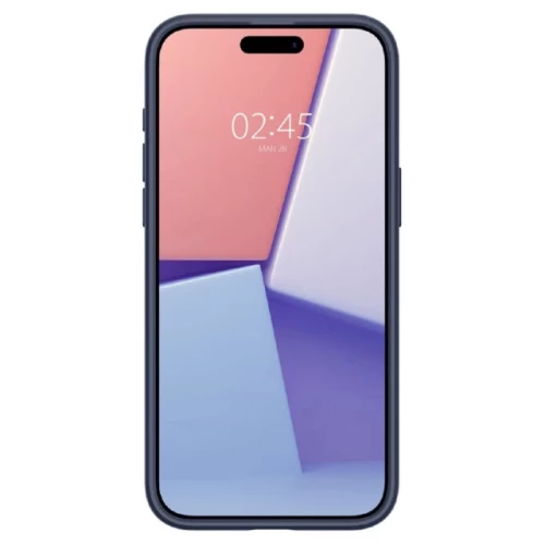 Чехол-накладка (силиконовый) Apple iPhone 15 Pro Spigen Ultra Hybrid Navy Blue (ACS06711)