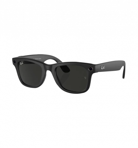 Ray-Ban Смарт-окуляри Meta Wayfarer Standard Matte Black/Clear to G-15 Green Transitions (RW4006 601SM1 50-22)