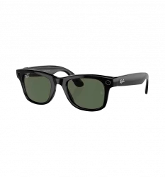 Ray-Ban Смарт-окуляри Meta Wayfarer Shiny Black Frame Green Lenses (RW4006 601/71 50-22)