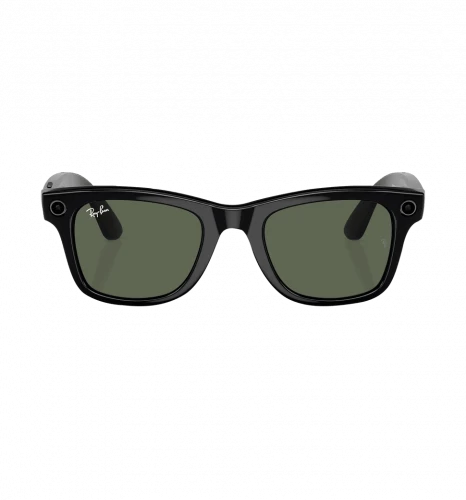 Ray-Ban Смарт-окуляри Meta Wayfarer Shiny Black Frame Green Lenses (RW4006 601/71 50-22)