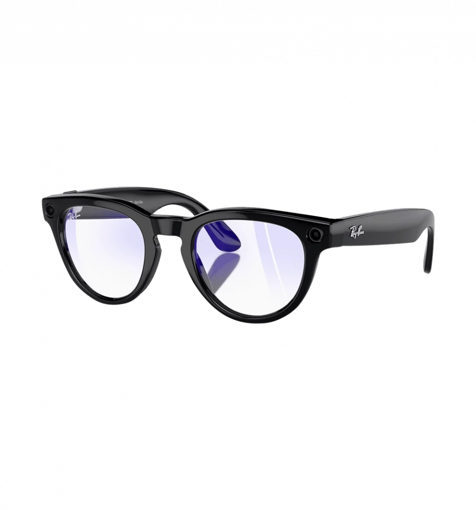 Ray-Ban Смарт-окуляри Meta Headliner Shiny Black Frame/Clear