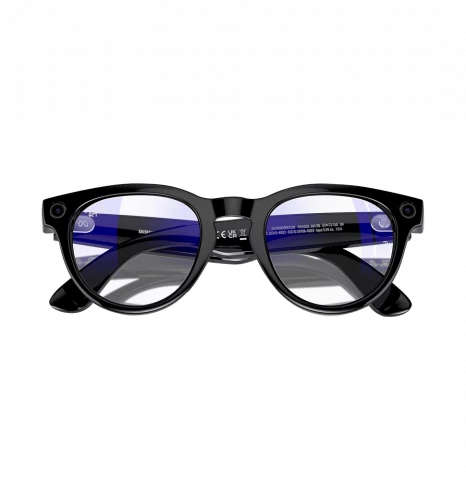 Ray-Ban Смарт-окуляри Meta Headliner Shiny Black Frame/Clear Lenses (RW4009 601/SB 50-23)