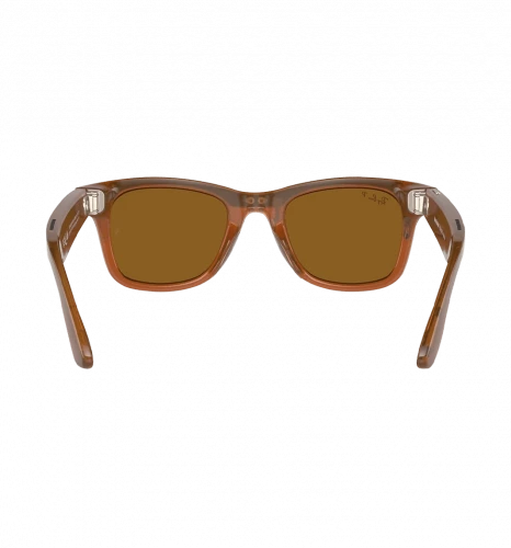 Ray-Ban Смарт-очки Meta Wayfarer Shiny Caramel Frame Brown Lenses (RW4006 670683 50-22)