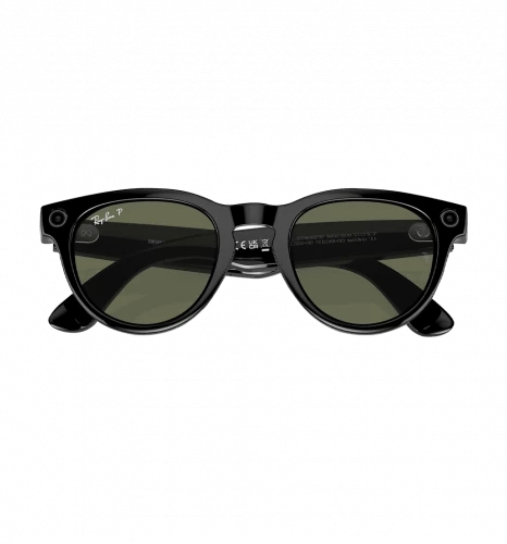Ray-Ban Смарт-окуляри Meta Headliner Shiny Black Frame/Green Lenses (RW4009 601/9A 50-23)
