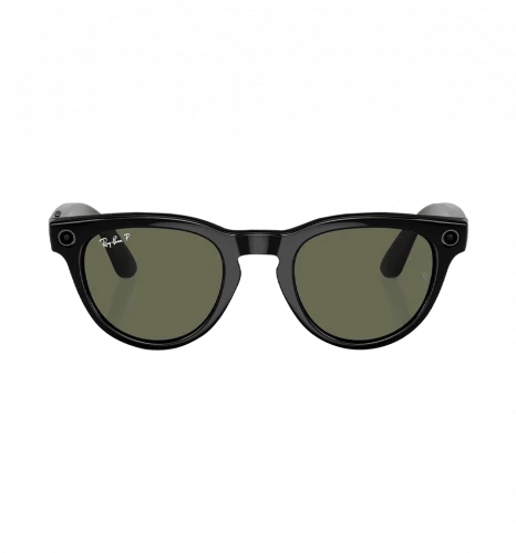 Ray-Ban Смарт-окуляри Meta Headliner Shiny Black Frame/Green Lenses (RW4009 601/9A 50-23)