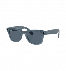 Ray-Ban Смарт-окуляри Meta Wayfarer Matte Jeans Frame Dusty Blue Lenses (RW4006 67552V 50-22)
