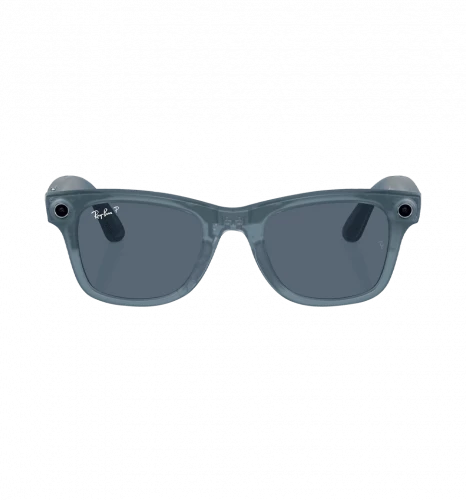 Ray-Ban Смарт-окуляри Meta Wayfarer Matte Jeans Frame Dusty Blue Lenses (RW4006 67552V 50-22)