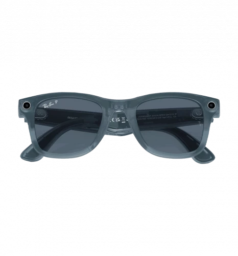 Ray-Ban Смарт-окуляри Meta Wayfarer Matte Jeans Frame Dusty Blue Lenses (RW4006 67552V 50-22)