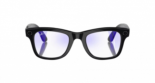 Ray-Ban Смарт-окуляри Meta Wayfarer Shiny Black Frame Clear Lenses (RW4006 601/SB 50-22)