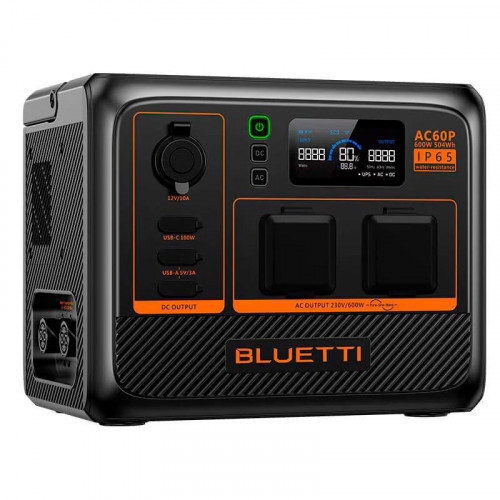 BLUETTI AC60P 504Wh 600W