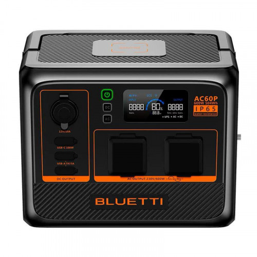 BLUETTI AC60P 504Wh 600W