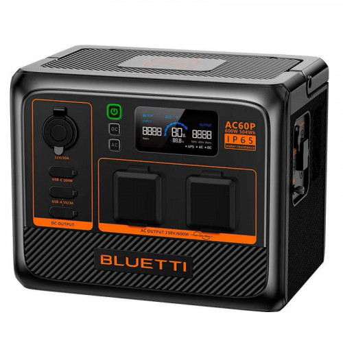 BLUETTI AC60P 504Wh 600W