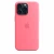 Чехол-накладка (силиконовый) для iPhone 15 Pro Max Silicone Case High Copy with MagSafe Pink