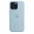 Чехол-накладка (силиконовый) для iPhone 15 Pro Max Silicone Case High Copy with MagSafe Light Blue