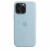 Чехол-накладка (силиконовый) для iPhone 15 Pro Max Silicone Case High Copy with MagSafe Light Blue