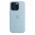 Чохол-накладка (силіконовий) для iPhone 15 Pro Silicone Case High Copy with MagSafe Light Blue