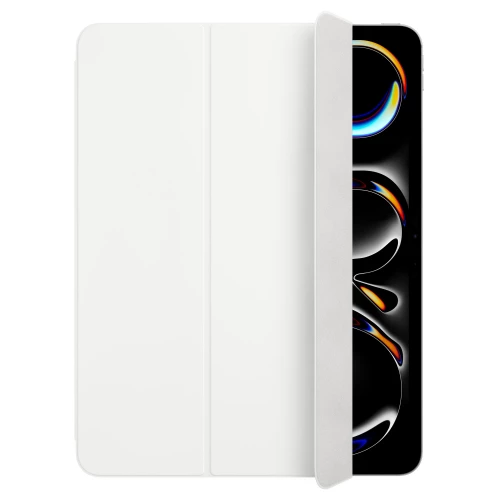 Чехол-книжка (полиуретановый) Apple iPad Pro 13" 2024 Smart Folio White (MWK23)