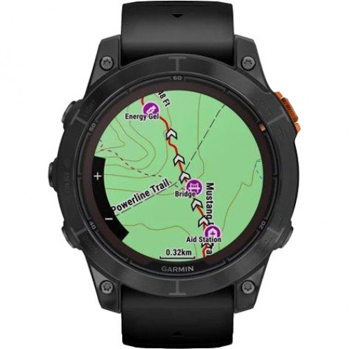 Garmin Fenix 7 Pro Solar Slate Gray w. Black Band (010-02777-00/01)
