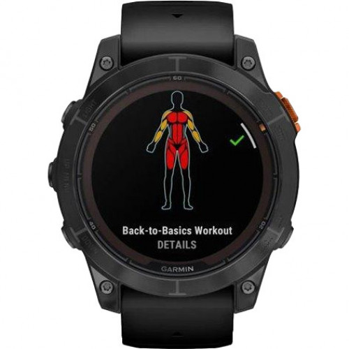 Garmin Fenix 7 Pro Solar Slate Gray w. Black Band (010-02777-00/01)