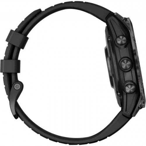 Garmin Fenix 7 Pro Sapphire Solar Carbon G. DLC Tit. with Black Band (010-02777-10/11/54)