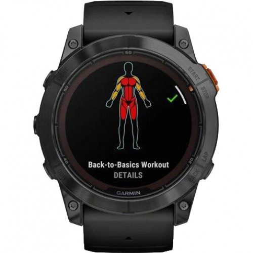 Garmin Fenix 7X Pro Solar Slate Gray w. Black Band (010-02778-00/01)