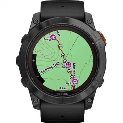 Garmin Fenix 7X Pro Solar Slate Gray w. Black Band (010-02778-00/01)