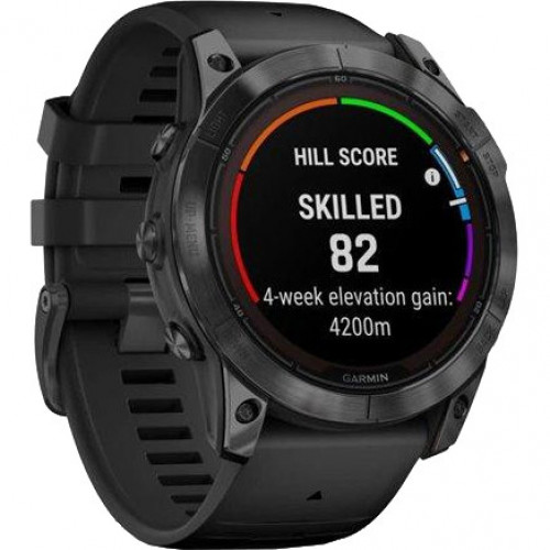Garmin Fenix 7X Pro Solar Slate Gray w. Black Band (010-02778-00/01)
