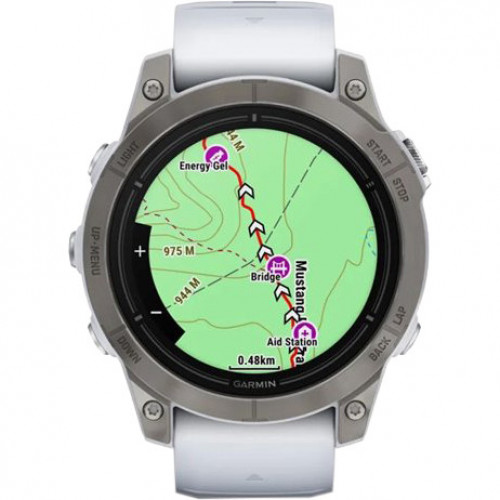Garmin Epix Pro Gen 2 Sapphire 47mm Titanium w. Whitestone Band (010-02803-20/21)