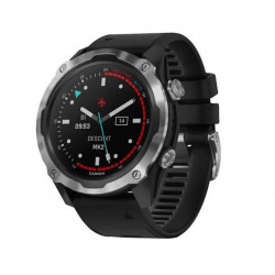 Garmin Descent Mk2 Stainless Steel with Black Band (010-02132-00/10)