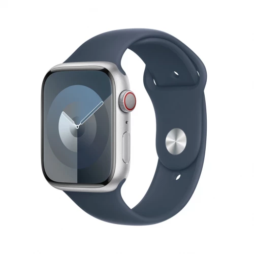 Apple Watch 45mm Storm Blue Sport Band S/M (MT3Q3)