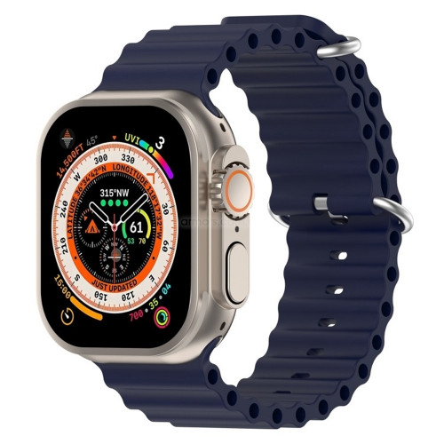 Ремешок Apple Watch 42/44/45/49mm ArmorStandart Ocean Band Deep Blue (ARM74245)