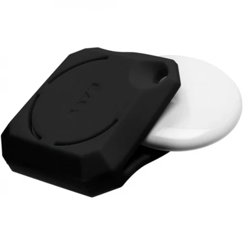 Брелок (силиконовый) для AirTag LAUT HUEX GEM Black (L_AT_HG_BK)