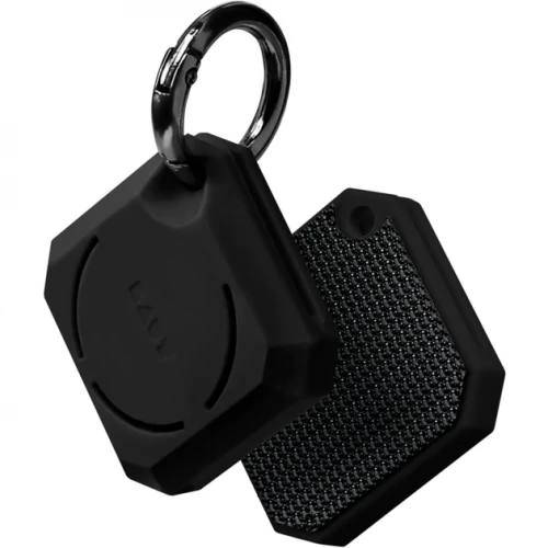 Брелок (силиконовый) для AirTag LAUT HUEX GEM Black (L_AT_HG_BK)