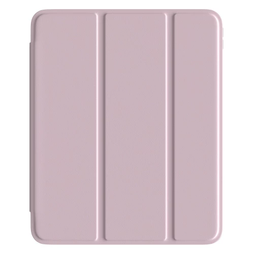 Чехол-книжка (полиуретановый) Apple iPad Pro 13" 2024 Comma Joy PU with Pencil Slot Series Light Pink